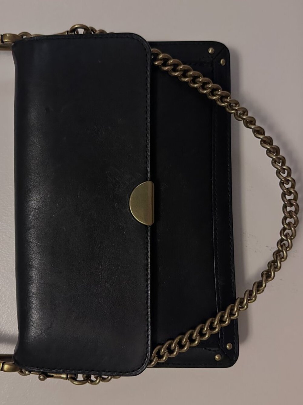 Coach black clutch - Picture 2 of 3